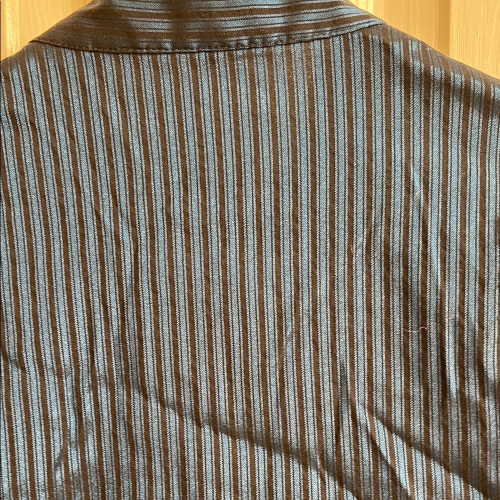 Express Dark Blue Button Down Shirt - Picture 5 of 5
